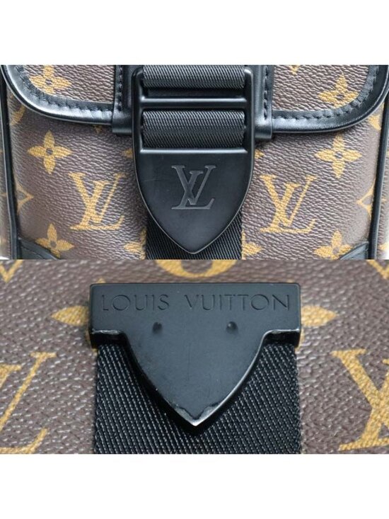 Louis Vuitton Arch Messenger PM Shoulder Bag Monogram Macassar Brown main image 2